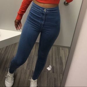 Topshop high waisted jeans